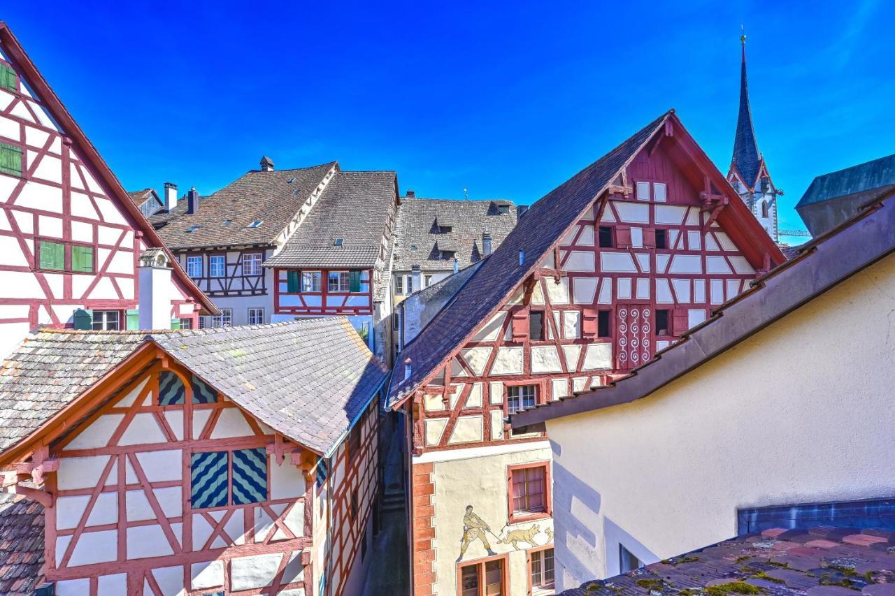 Hotel Rheinfels Stein Am Rhein Exteriör bild